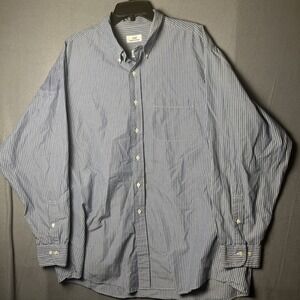Brooks Brothers 346 Dress Shirt Mens 18 34/35 Striped Business Classic‎